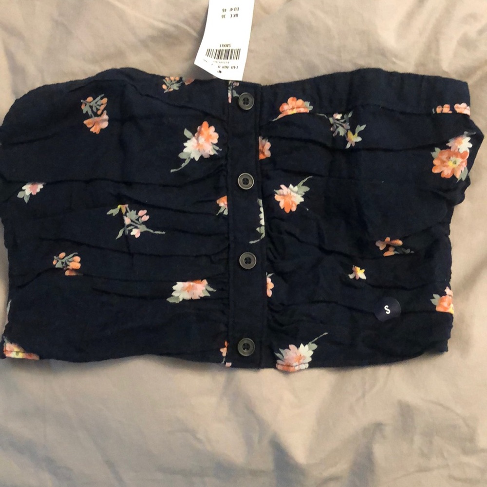 Floral crop top